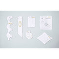 3/16" Basic Ruler Set - Low Shank