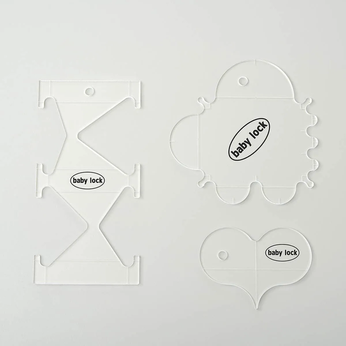 Baby Lock 3/16in Ruler Expansion Set - Low Shank, BLRK3-LS