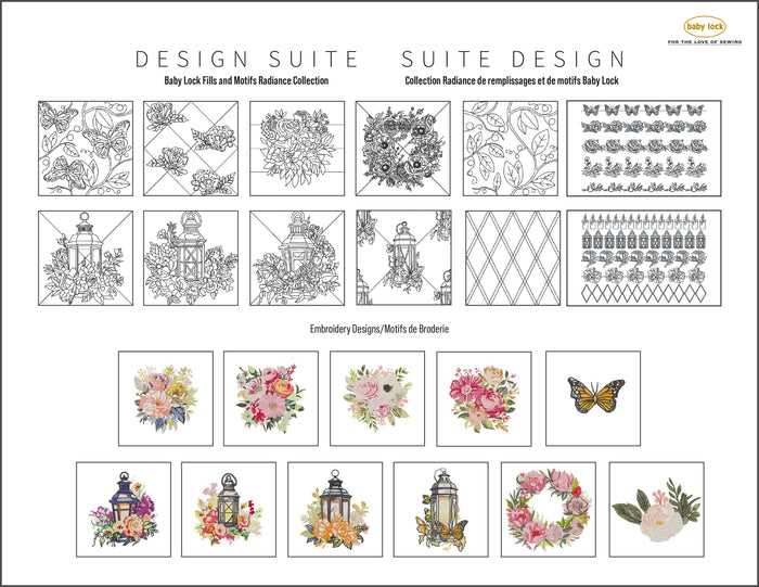 Baby Lock Fills & Motifs Radiance Collection