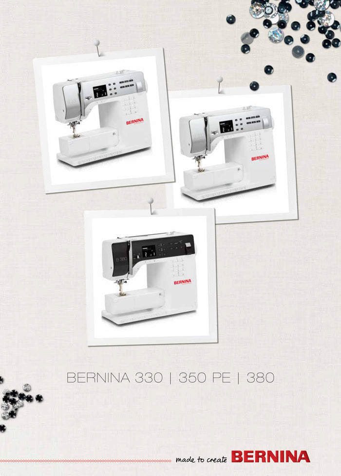 Bernina 330/350 PE/380 Instruction Manual