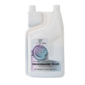 BOTU Broodmare PLUS,"White dual-neck bottle with measuring chamber and front label"