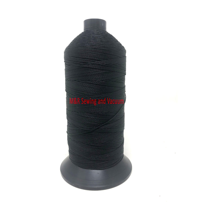 Braided Nylon Thread - Black