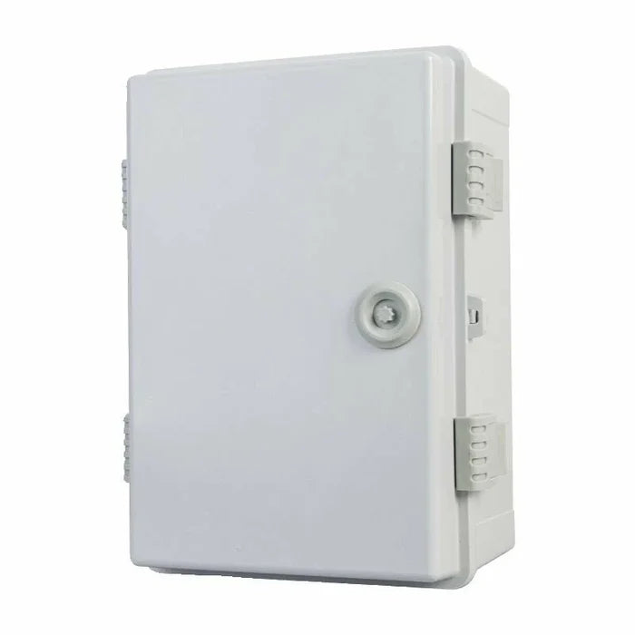 FD-ST distribution box side view showing buckle latches