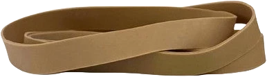 Colorado Latex Rubber Bands,"Tan rubber band loop"