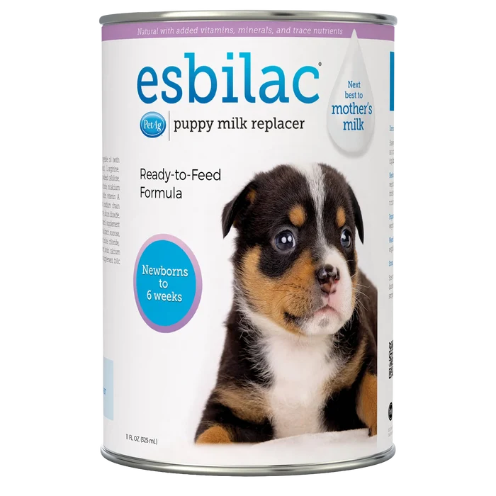 Esbilac® Puppy Milk Replacer,"Can with puppy image on front label"