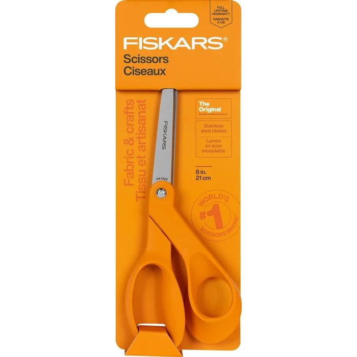 Fiskars 8" Bent Scissors