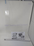 Insert, 15"x25", Clear