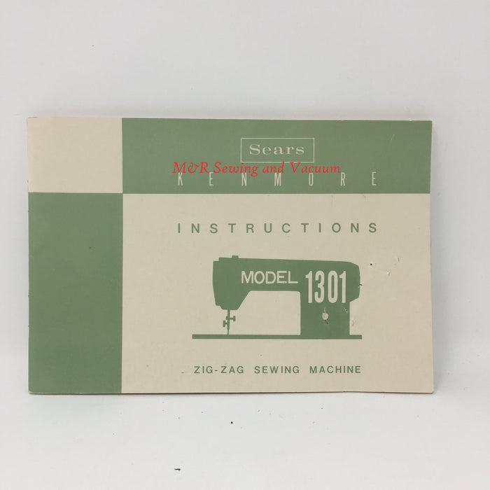 Kenmore 1301 Instruction Manual
