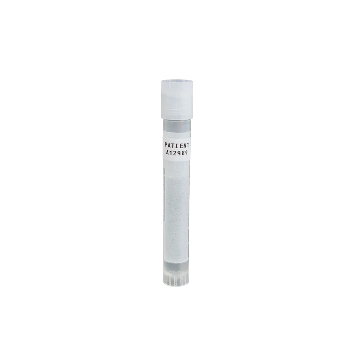 Lab Label Printer and Self-Laminating Cryogenic Polyester Labels,"Cryogenic vial with wrapped self-laminating label"