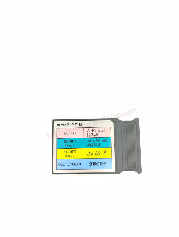 Memory Card #1, Janome