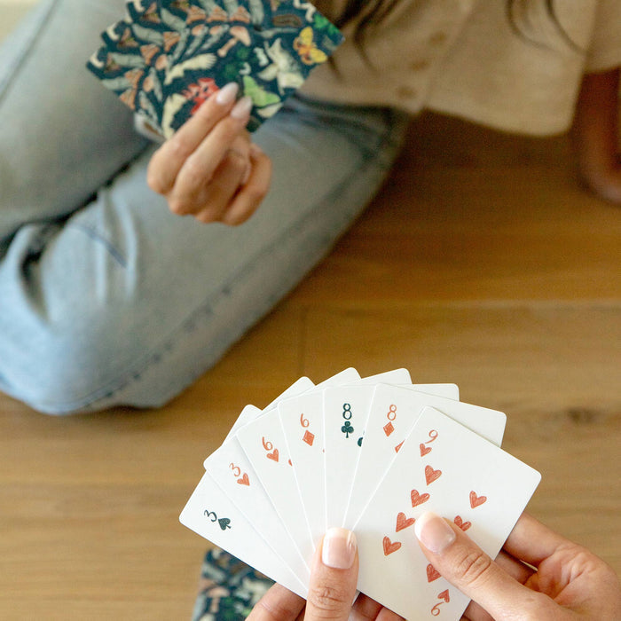 Midnight Flora & Fauna Deck of Playing Card