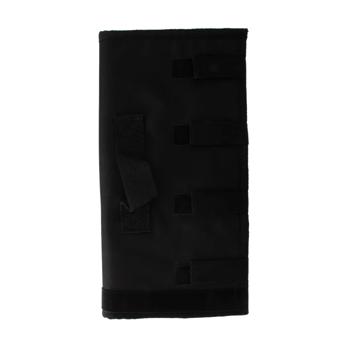 Neoprene AV Cover,"Black neoprene cover with hook-and-loop straps"