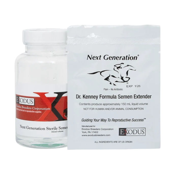 Next Generation Dr. Kenney Extender,"Bottle and white labeled pouch"