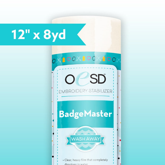 OESD Badgemaster Aquafilm - 12in x 8yd