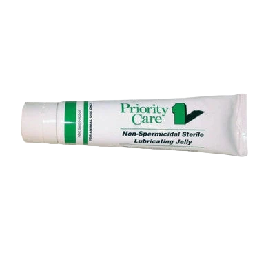 Priority Care® OB Lube,"White squeeze tube with flip-top cap"