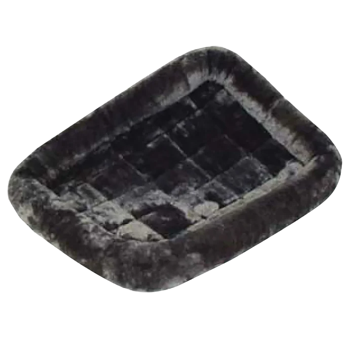 Quiet Time Pet Beds,"Rectangular plush pet bed with raised sides and inner cushion"