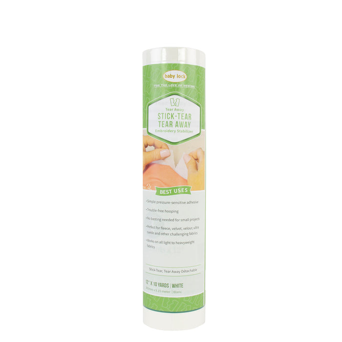 Stick-Tear, Tear-Away Stabilizer