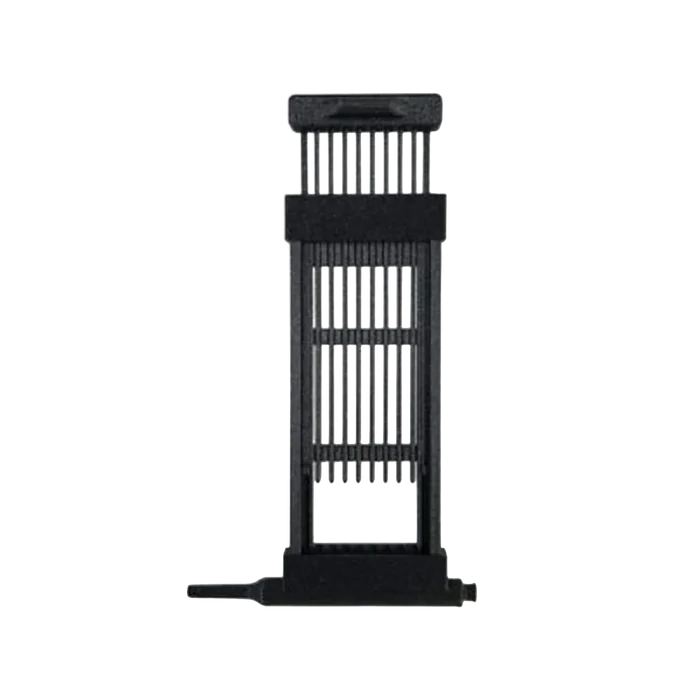 STUDS (Straw to Uterus Delivery System),"Black straw loading rack with clear tubes"