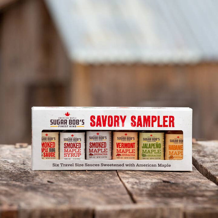 Sugar Bob's Savory Hot Sauce & BBQ Sampler