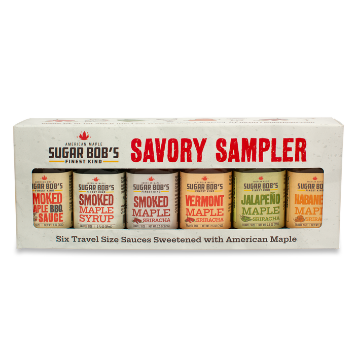 Sugar Bob's Savory Hot Sauce & BBQ Sampler