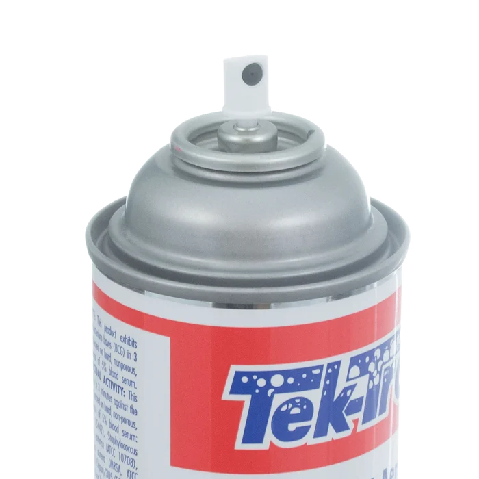 Tek-Trol® Disinfectant,"Aerosol can top with white spray nozzle"