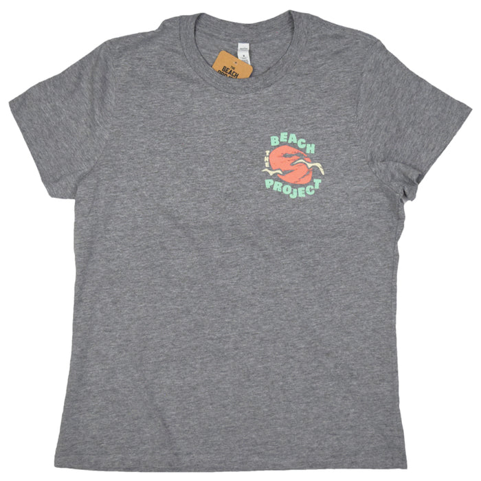 The Beach Project - Surfrider Women's S/S T - Heather Grey - MCKEVLIN'S SURF SHOP