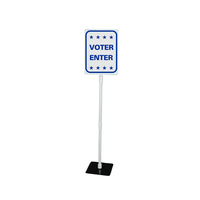 VOTER ENTER Tabletop Sign (SG-215J)
